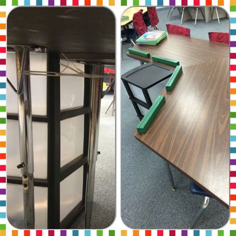 Used zip ties to connect to trapezoid tables together as one!! | Classroom layout, Classroom fun ...