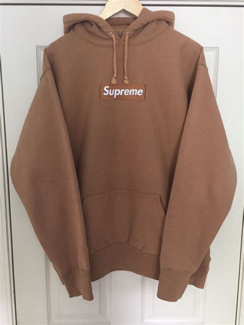 Supreme Khaki Box Logo Hoodie Bogo Size Xl $2000 | Trendy hoodies ...