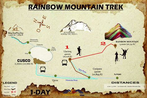 Fun 1 Day Rainbow Mountain Peru Trek, Rainbow Mountain Tour