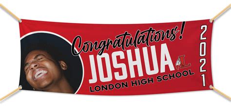 London High School Graduation Banners (2x5')