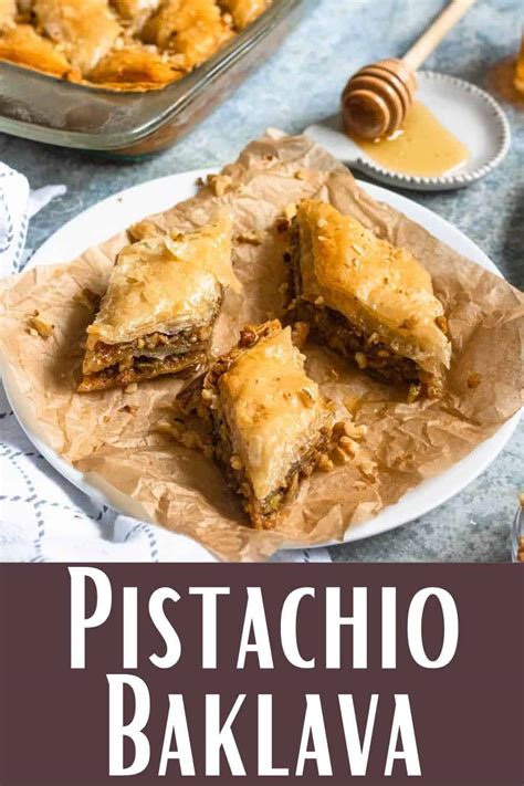 Homemade Pistachio Baklava Recipe- The Foreign Fork