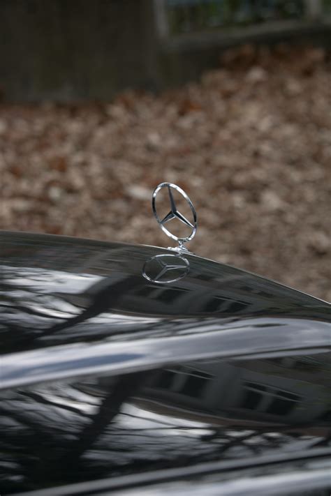 Mercedes Benz Silver Emblem · Free Stock Photo