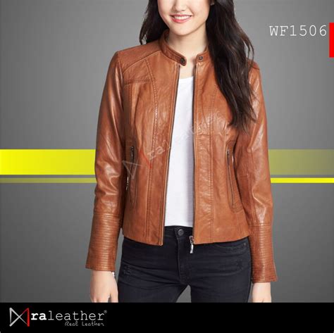 Jaket Kulit Wanita » Jaket Kulit Wanita WF1506 • RA Leather® Jaket Kulit Harga Pabrik | Bahan ...