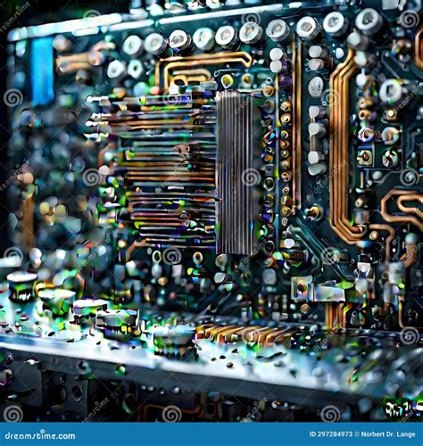 Computer Chips, AI-generatet Stock Image - Image of chips, conductor ...