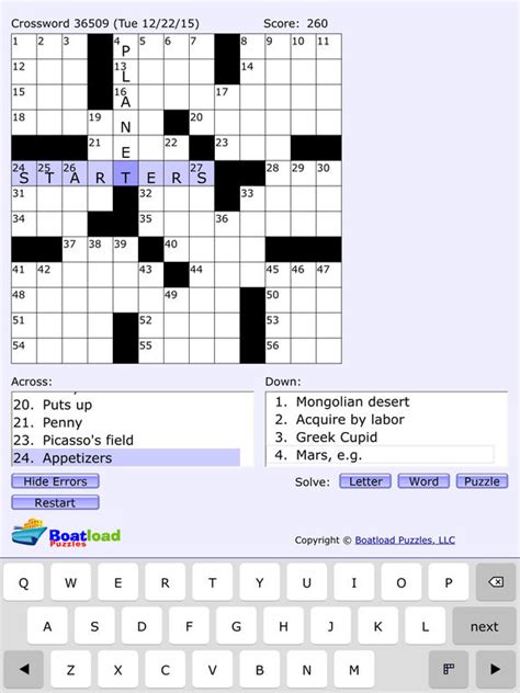 Boatload Puzzles Daily Crosswords - appPicker