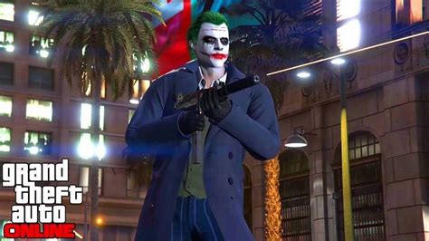 How to make your GTA Online character look like The Joker from Batman during Halloween