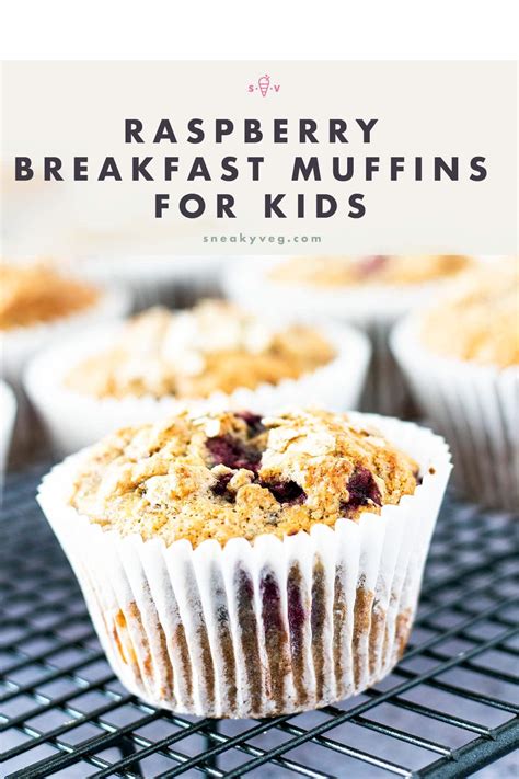 Raspberry breakfast muffins for kids - Sneaky Veg