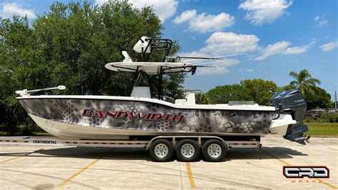 Custom Boat Wrap – CRD Wraps