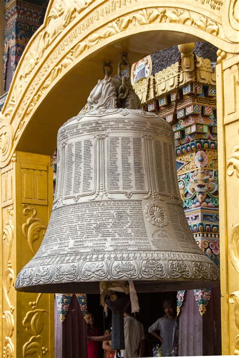 Engraved bell | Bodhnath | Raingod