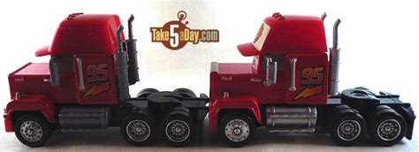 Take Five a Day » Blog Archive » Mattel Disney Pixar Diecast CARS: Mack the Hauler – Mackie is ...