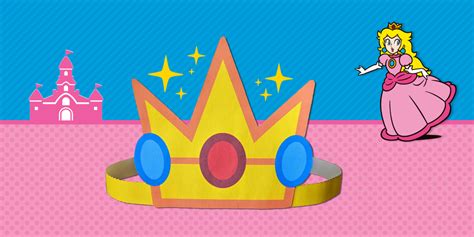 Print & Play: Princess Peach Crown - Sparkle with this Tiara - Play ...