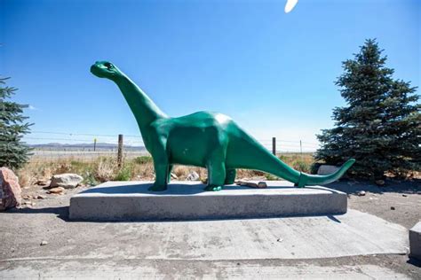 Sinclair Gas Station Dinosaur in Sinclair, Wyoming