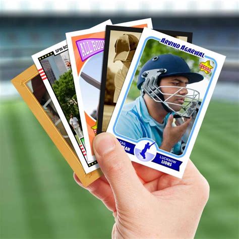 Make Your Own Cricket Card