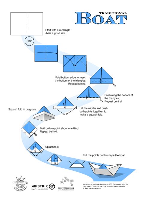 Paper Boats | Origami boat, Paper boat, Origami boat instructions