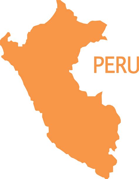 Peru - Peru Map Gray Clipart - Full Size Clipart (#3626429) - PinClipart