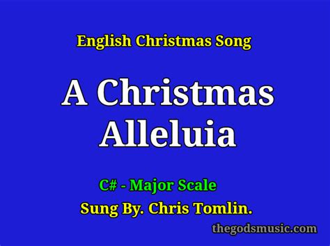 A Christmas Alleluia Christian Keyboard Chords