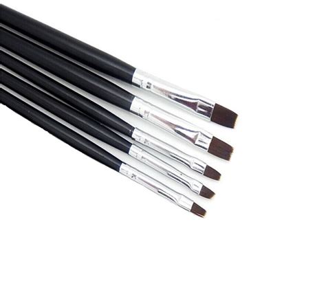 Brush Set 5pc Black Handle