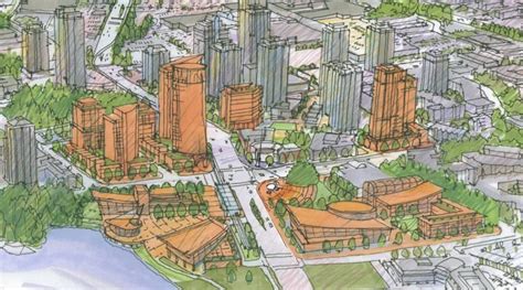 City of Coquitlam reveals plan for a new downtown with an entertainment ...