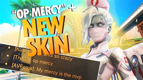 "OP Mercy" + New Zombie Skin - Mercy Gameplay - YouTube