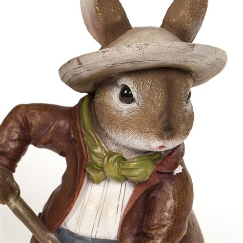 Gardening Country Rabbit Garden Ornament