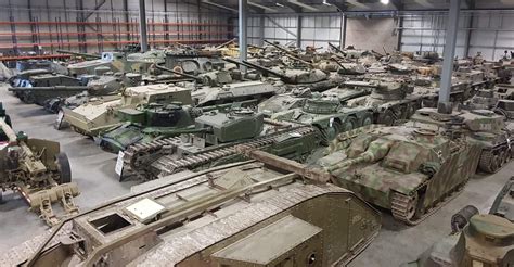 The Workshop/storage hall at Bovington Tank Museum : TankPorn