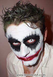 Joker from The Dark Knight | Makeup, Halloween makeup, Creepy halloween makeup