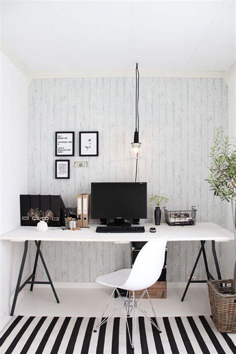 Interior Design Pinspiration: The Minimalist | Home office design, Home office space, Workspace ...