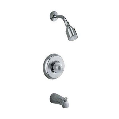 Kohler Coralais Bath and Shower Mixing Valve Faucet Trim with Sculptured Acrylic Handle, Valve ...