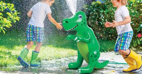 Inflatable Kids Sprinklers Only $7.99 (Regularly $40+) - Dinosaur, Whale or Fire Hydrant