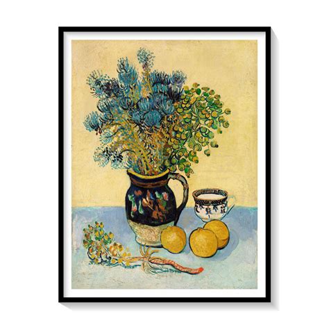 Still Life Painting & Wall Art Print by Van Gogh - Dessine Art