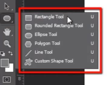 How to Draw Shapes in Photoshop using Shape Tool