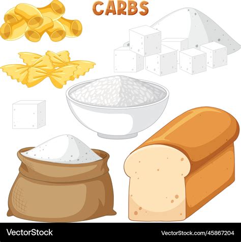 Discover 148+ carbohydrates food drawing best - seven.edu.vn