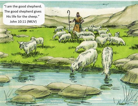 The Lost Sheep Free Bible Images Web 14 Illustrations Of The Parable Of ...