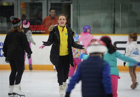 Skating clinic for kids at Danbury Ice Arena