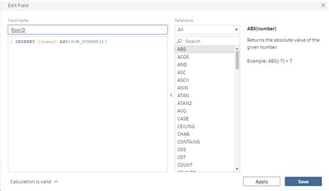 How to create row ID in Tableau Prep - The Data School