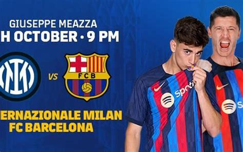 Tickets for Inter Milan v FC Barcelona in Champions League available ...