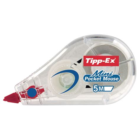 Tipp-Ex® Mini Pocket Mouse Correction Tape White 5m - Pack of 10 | Hope Education