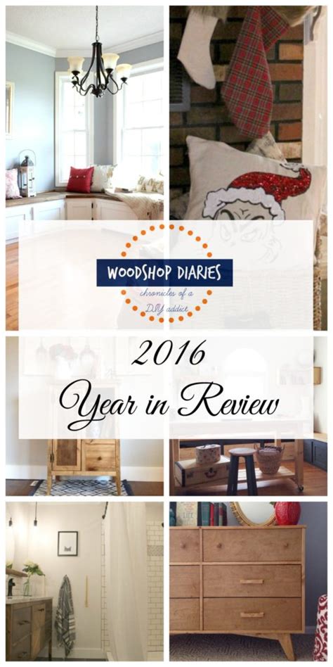 Woodshop Diaries First Year as a Real Blog--2016 Year Review