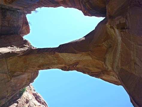 Span of the bridge: Escalante River Trail, Grand Staircase-Escalante National Monument, Utah