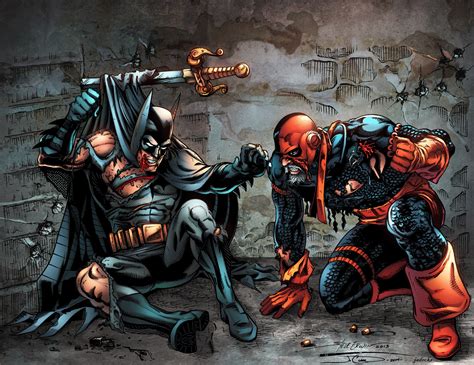 Batman vs Deathstroke Wallpapers - Top Free Batman vs Deathstroke ...