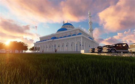 mogadishu airport mosque - architectural - HT Design Office