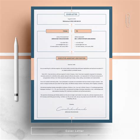 Creative Resume / CV Template - Graphicfy