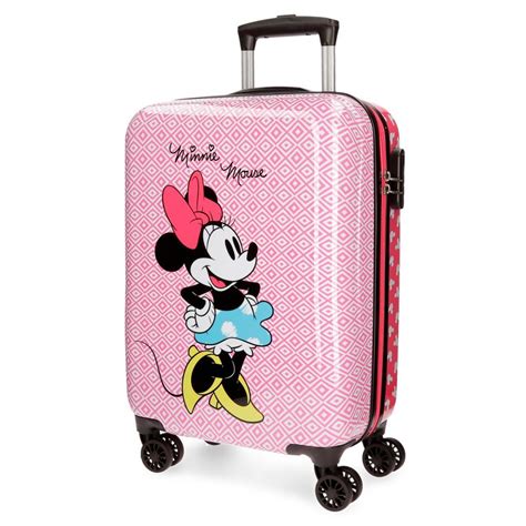 Mala viagem Trolley 55 cm ABS Minnie ROMBOS | Loja da Criança