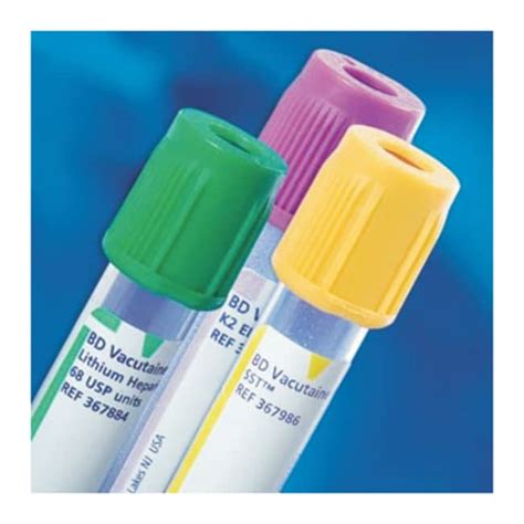 BD Vacutainer Venous Blood Collection Tubes: SST Serum Separation Tubes:Testprodukte | Fisher ...