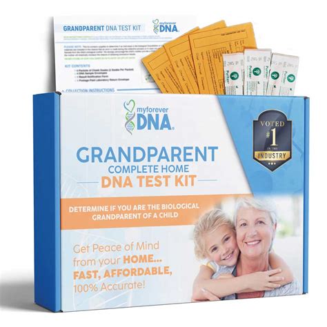 At-Home Grandparent DNA Test Kit | Grandparent Paternity Test