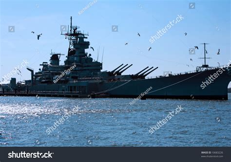 Battleship New Jersey Stock Photo 10683226 : Shutterstock