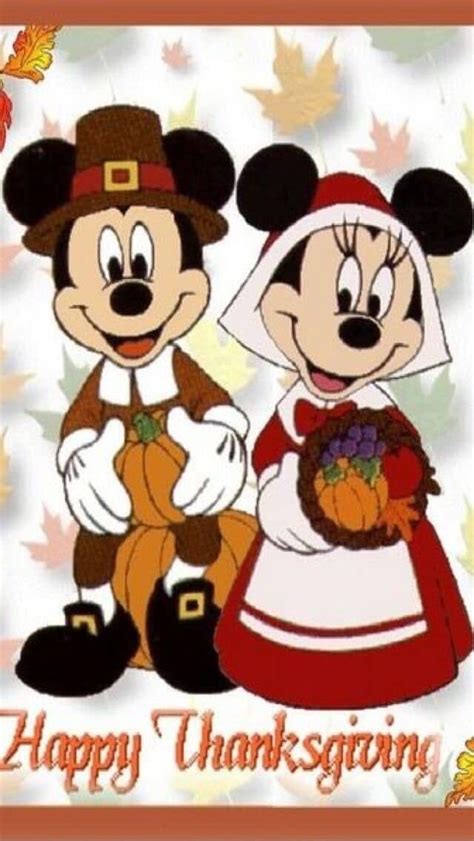 Pin by Melissa Molloy on Mickey and Minnie | Disney thanksgiving, Disney holiday, Thanksgiving ...