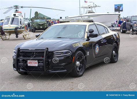 Florida State Trooper Car at McDill Air Force Base Editorial Stock Image - Image of deputy ...