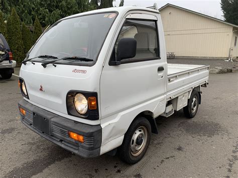 Northwest Mini Trucks | Used 1991 White Mitsubishi Minicab Mighty For Sale In Vancouver, WA 98686