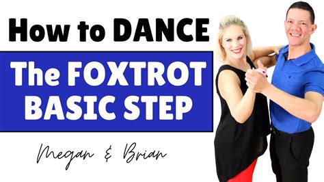 How to Dance the Foxtrot Basic Step - YouTube